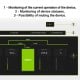 Green Cell Uninterruptible Power Supply UPS 2000VA 1400W with LCD display pure sine wave EU VERSION 2x Schuko 2x IEC sockets